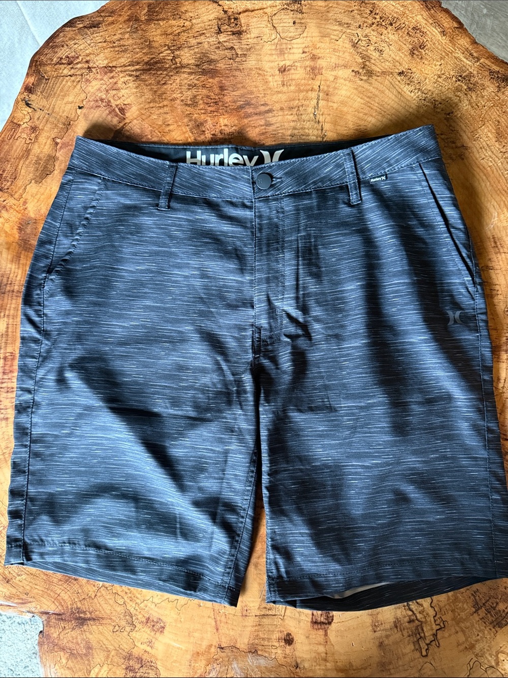 Hurley Men's Black Heather Performance Hybrid Shorts